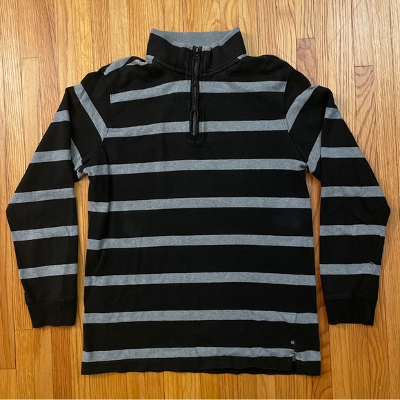 Chaps striped quarter zip sweater - Picture 1 of 4